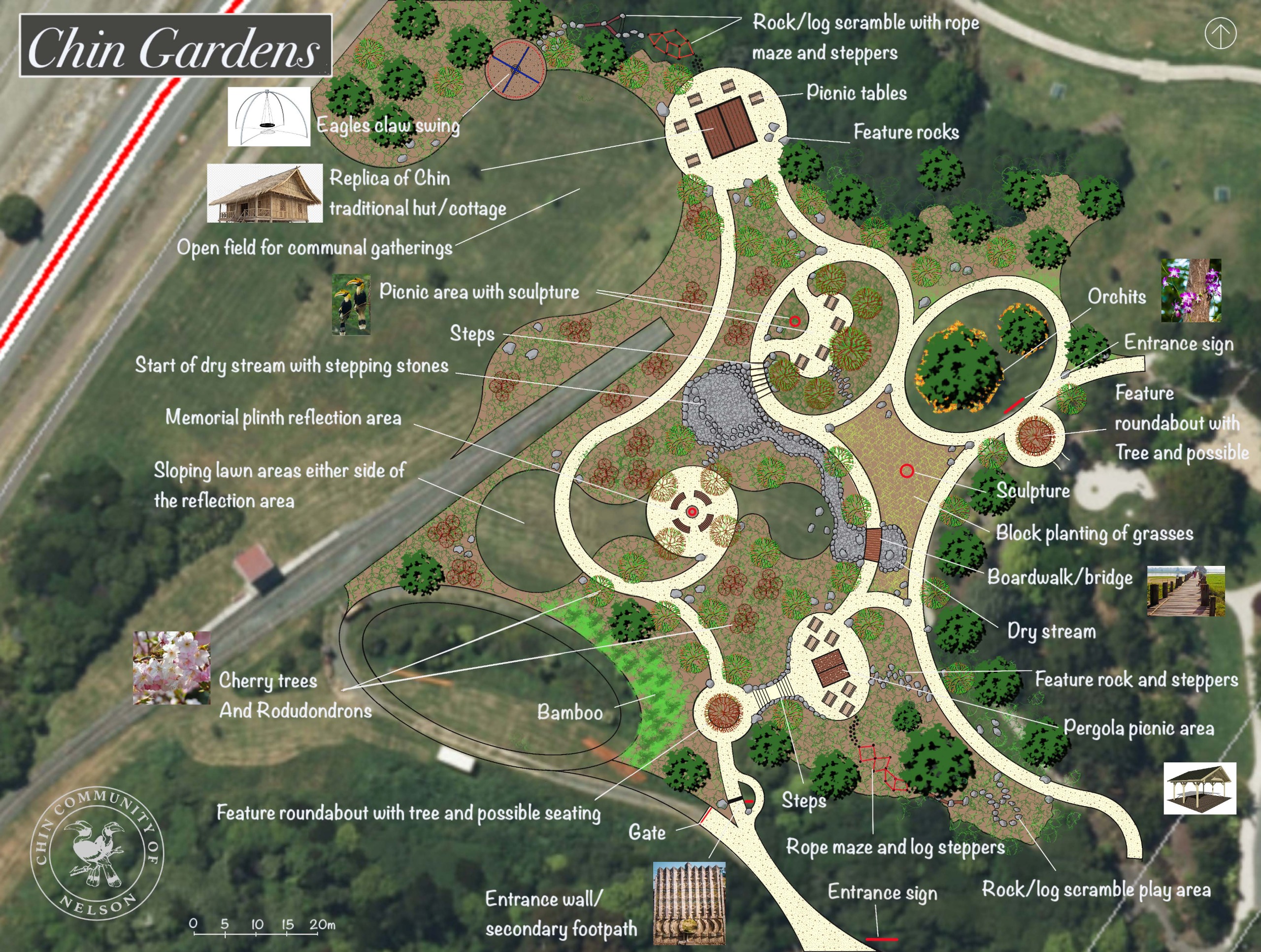 Chin Gardens Concept Drawing