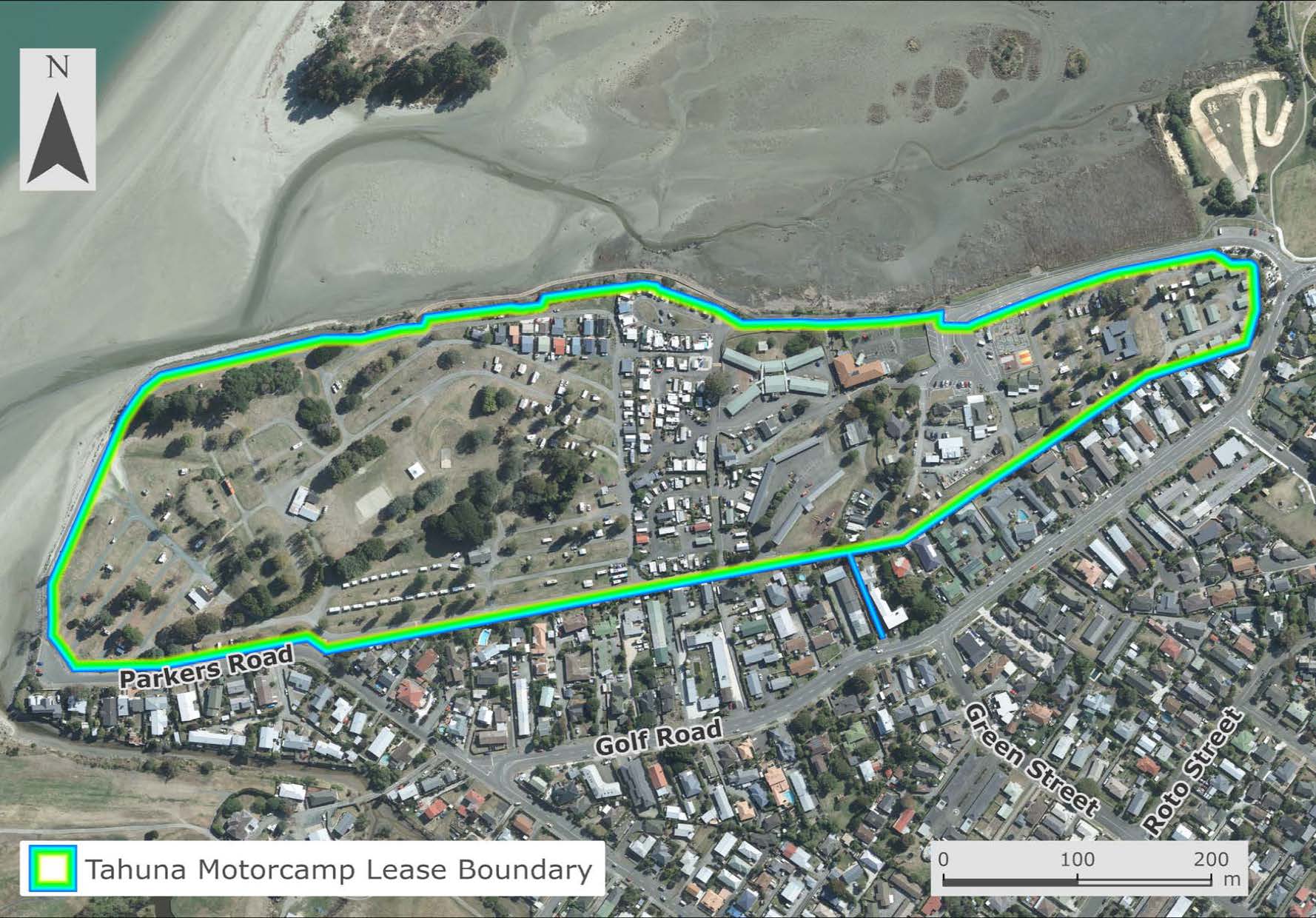 Beach Camp lease area