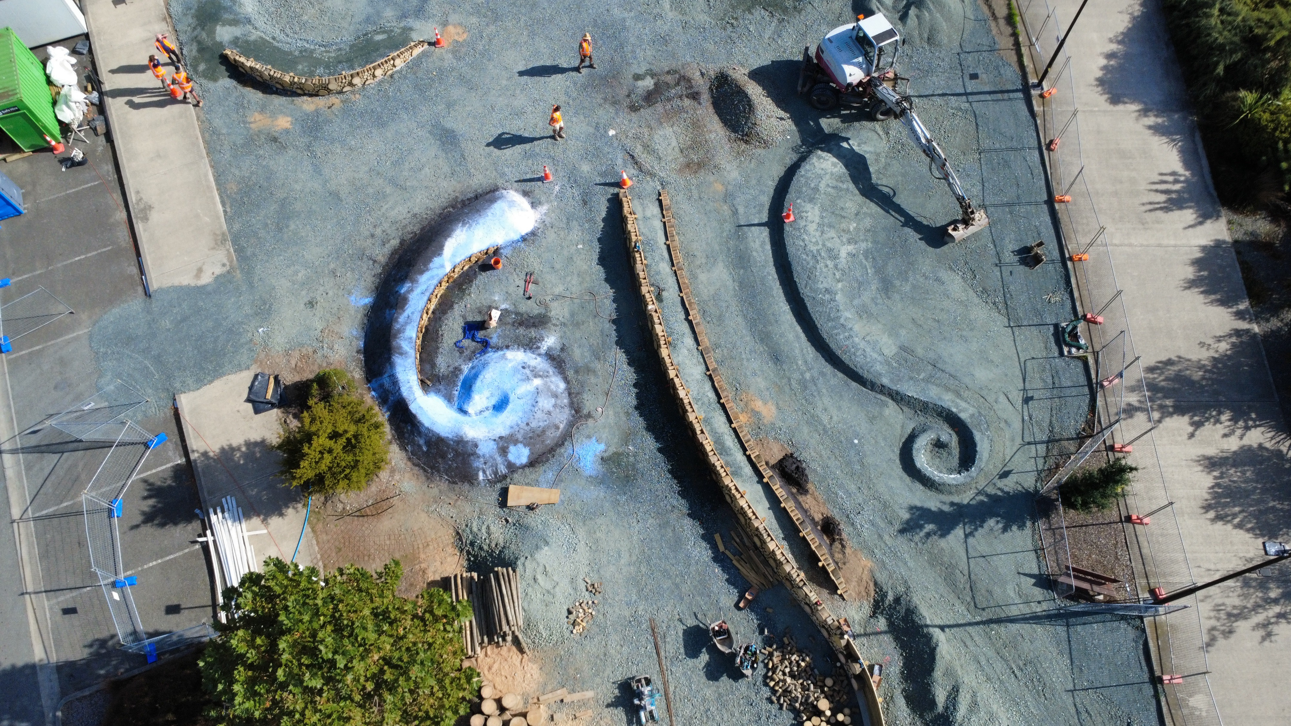 Playspace whakatū tentacles