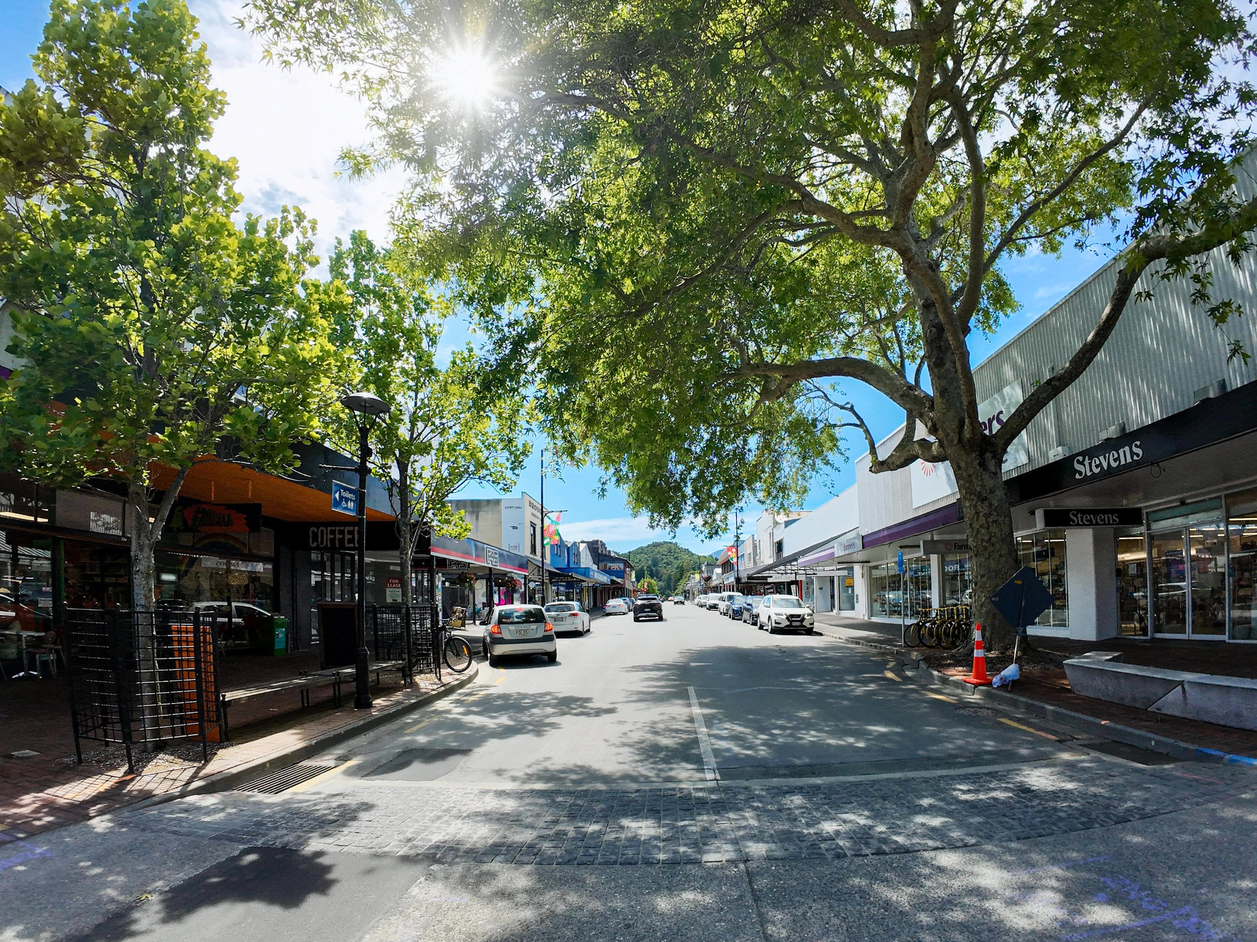 Bridge St east has cleared of works