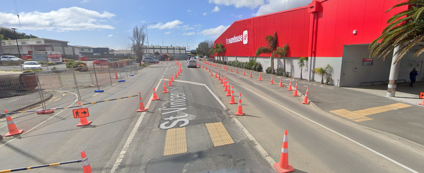 St Vincent Street infrastructure upgrade Shape Nelson